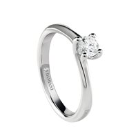 Ring Damiani Woman Amami in White Gold Diamante 81106313 - 81106313